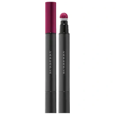 Shop Burberry Lip Velvet Crush Sheer Matte Lip Stain Rosy Mauve No.85 .08 oz/ 2.5 ml