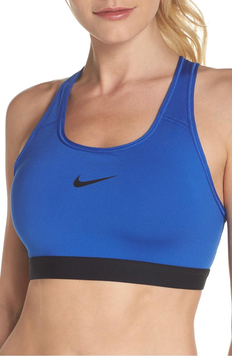 royal blue nike sports bra