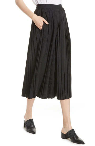 Vince accordion shop pleat culotte pants