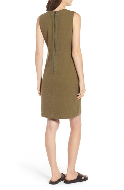 Ag Melissa Dress In Olive Grove
