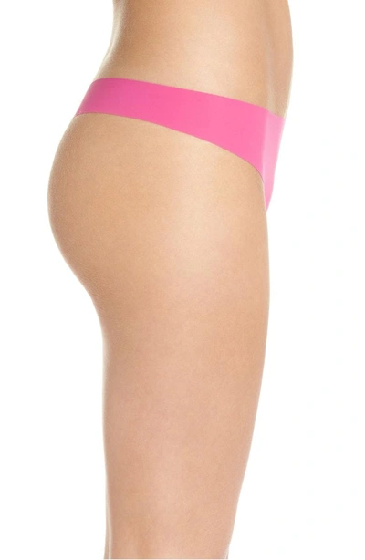Shop Calvin Klein 'invisibles' Thong In Sophie Pink