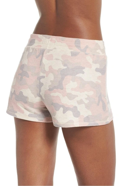 Shop Pj Salvage Camo Shorts In Oatmeal