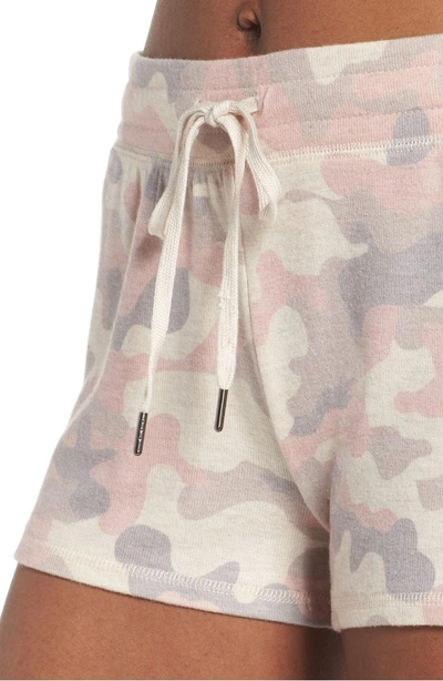 Shop Pj Salvage Camo Shorts In Oatmeal