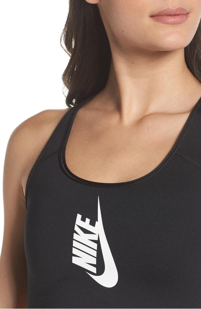 Shop Nike Lab Sports Bra In Black/ White