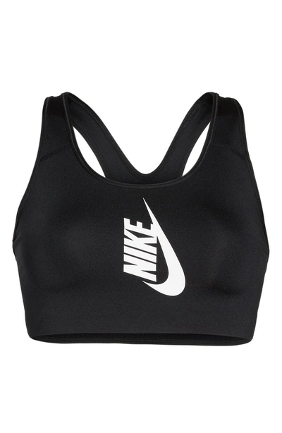 Shop Nike Lab Sports Bra In Black/ White