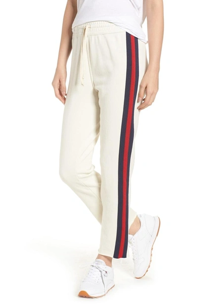 Shop Mother High Rise Crop Gym Pants In Out Of Your League