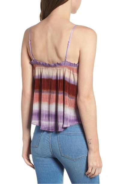 Shop Madewell Texture & Thread Micropleat Tank In Clementine Cream