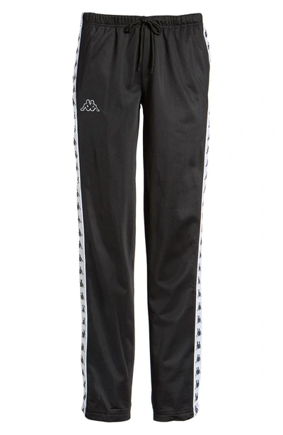 Shop Kappa Banda Astoria Side Snap Track Pants In Black