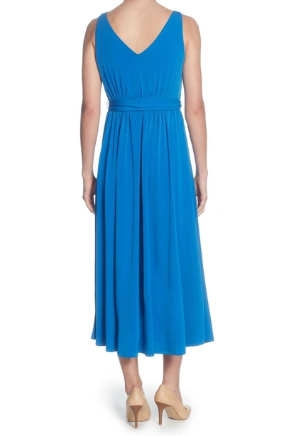 Shop Catherine Catherine Malandrino Lindy Midi Dress In Victoria Blue