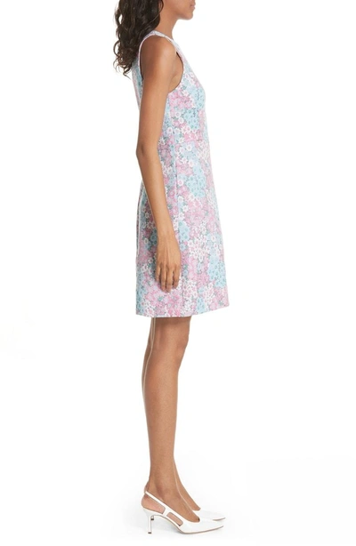 Shop Kate Spade Jacquard A-line Dress In Multi