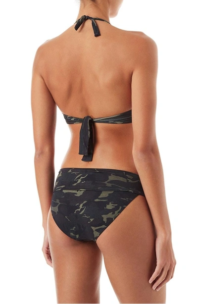 Shop Melissa Odabash Brussels Underwire Bikini Top In Camo