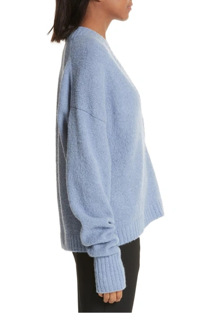 Shop Tibi V-neck Sweater In Blue