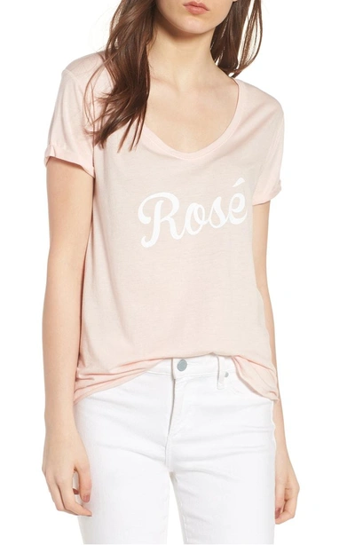 Shop South Parade Valerie - Rose Tee In Pink