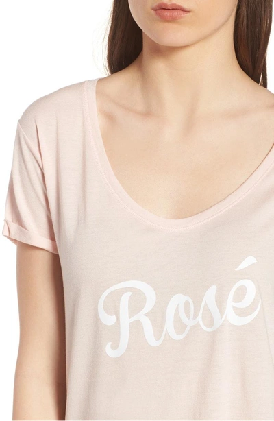 Shop South Parade Valerie - Rose Tee In Pink