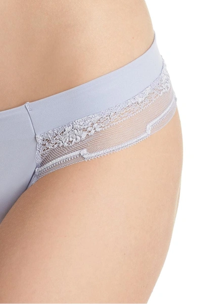 Shop Calvin Klein Lace Thong In Bliss