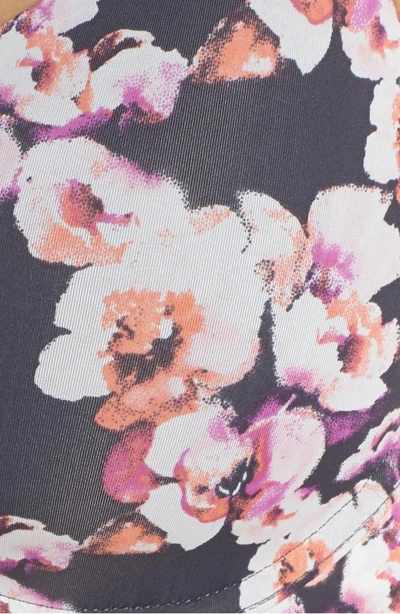 Shop Natori 'pure Luxe' Underwire T-shirt Bra In India Ink Night Flower Print