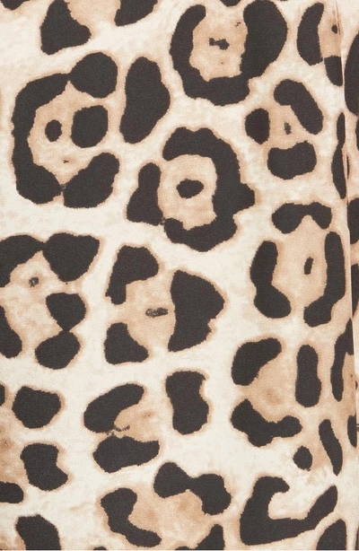 Shop Atm Anthony Thomas Melillo Leopard Print Silk Pants