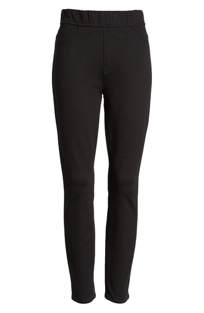 Shop Jen7 Comfort Skinny Ponte Pants In Black
