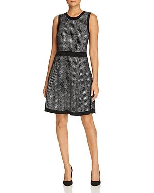 kate spade mod plaid sweater dress