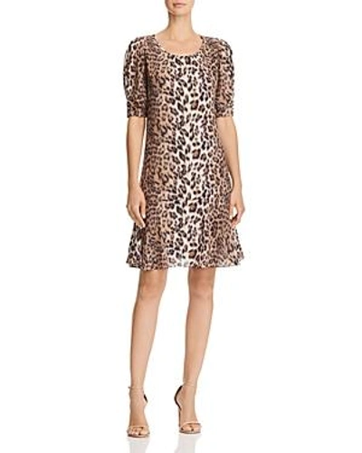 Shop Joie Angeni Leopard Print Dress - 100% Exclusive In Light Taupe