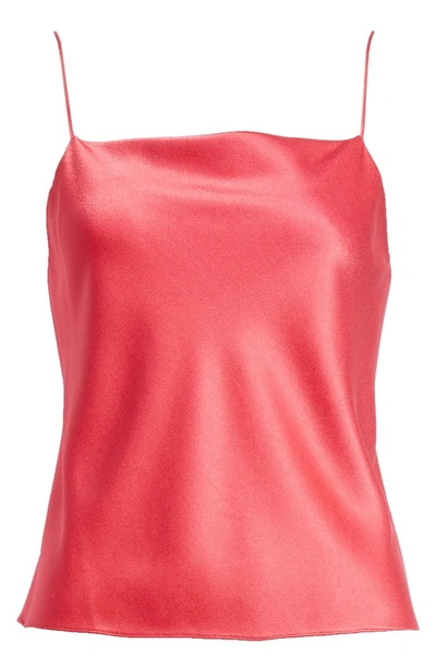 Shop Alice And Olivia Harmon Drapey Camisole In Watermelon