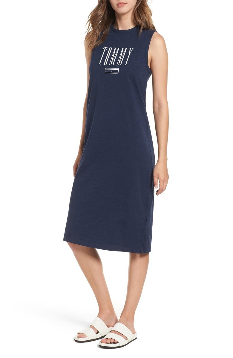 tommy jeans tank dress