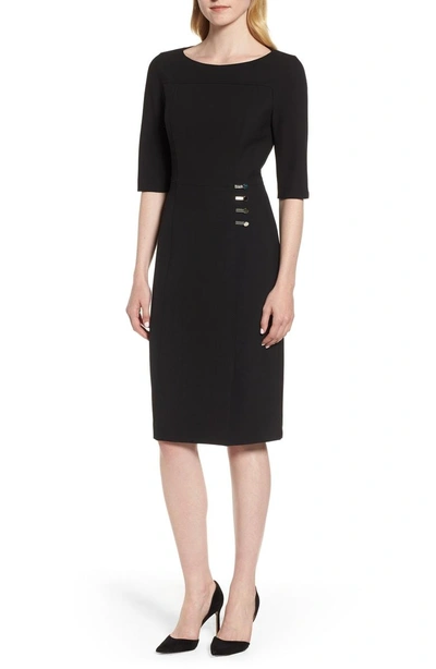 Disoma Sheath Dress In Black