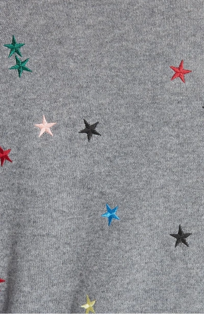 Shop Equipment Shane Star Cashmere Sweater In Heather Grey Multi