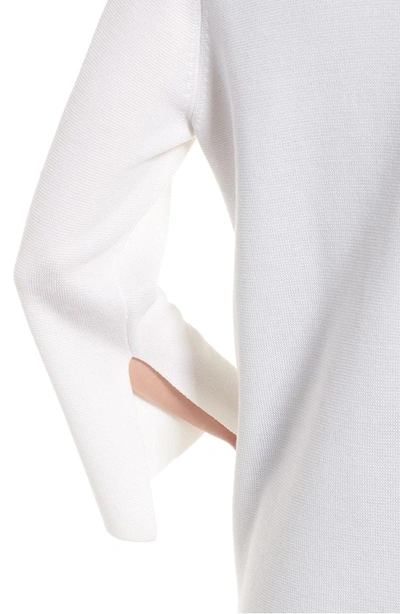 Shop Eileen Fisher Simple Long Cardigan In White