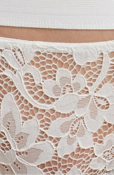 Shop Else Petunia Lace Briefs In Ivory