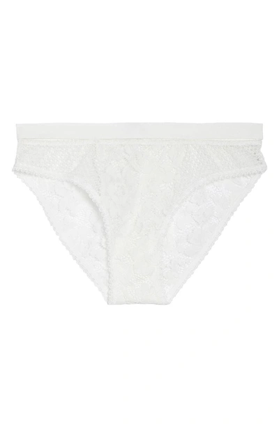 Shop Else Petunia Lace Briefs In Ivory