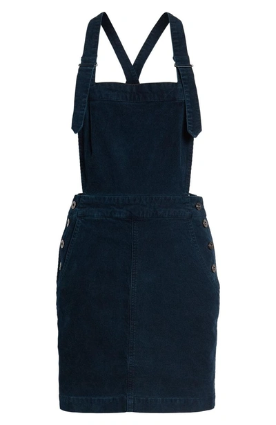 Shop Ag Jacs Corduroy Overall Pinafore In Sulfur Blue