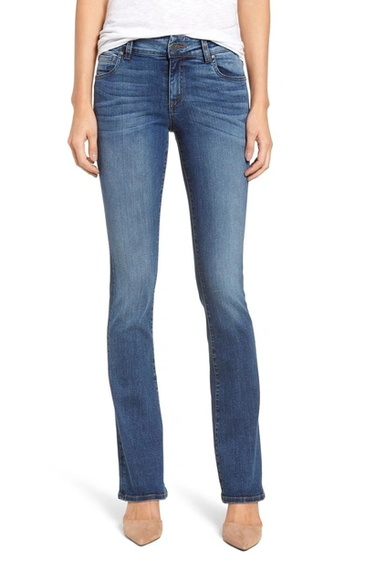 Shop Kut From The Kloth Natalie Bootcut Jeans In Forgivingness
