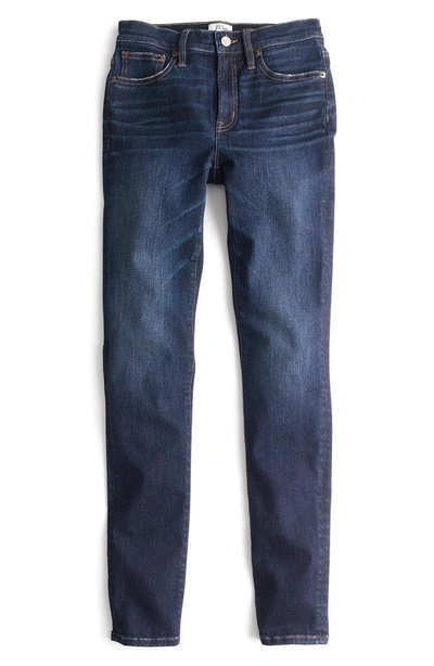 Shop J.crew High Rise Toothpick Jeans In Solano Wash