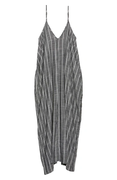 Shop Elan Cover-up Maxi Dress In Grey