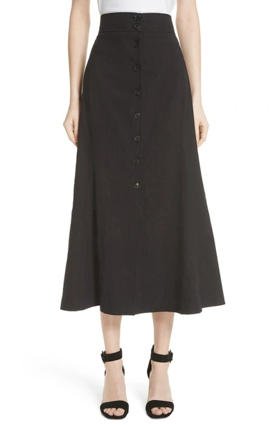 Shop A.l.c Amelie Midi Skirt In Black