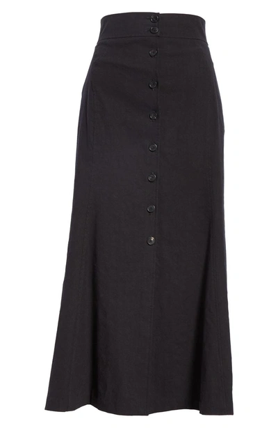 Shop A.l.c Amelie Midi Skirt In Black