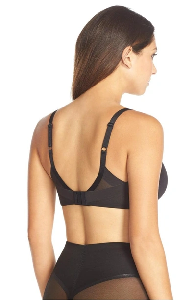 Shop Wacoal Ultimate Side Smoother Underwire T-shirt Bra In Black