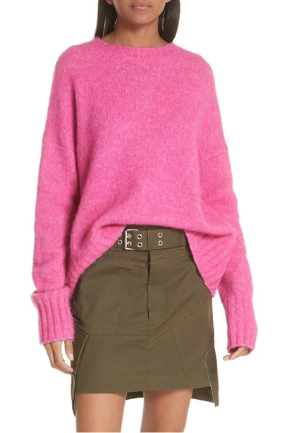 Shop Helmut Lang Wool & Alpaca Blend Sweater In Gum