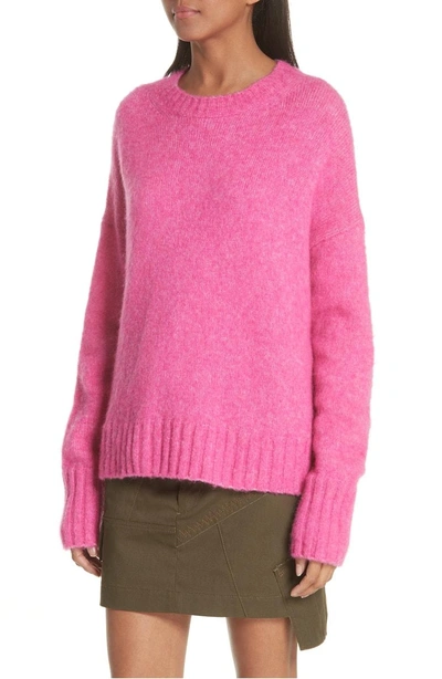 Shop Helmut Lang Wool & Alpaca Blend Sweater In Gum