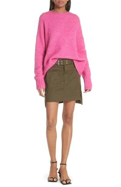 Shop Helmut Lang Wool & Alpaca Blend Sweater In Gum