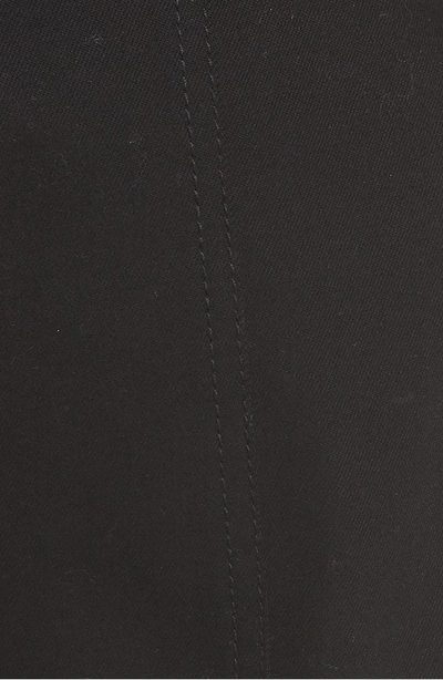 Shop Self-portrait Lace-up Canvas Shorts In Black