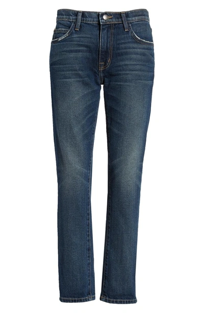 Shop Current Elliott The Fling Boyfriend Jeans In 1 Year Worn Rigid Indigo