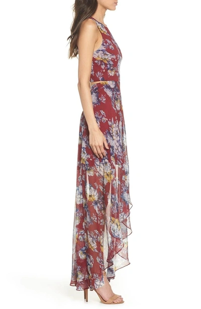 Shop Ali & Jay Bohemian Rhapsody Floral Maxi Dress In Rose Floral