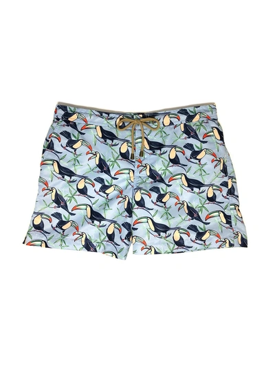 Shop Thorsun Toucan Print Titan Swim Shorts