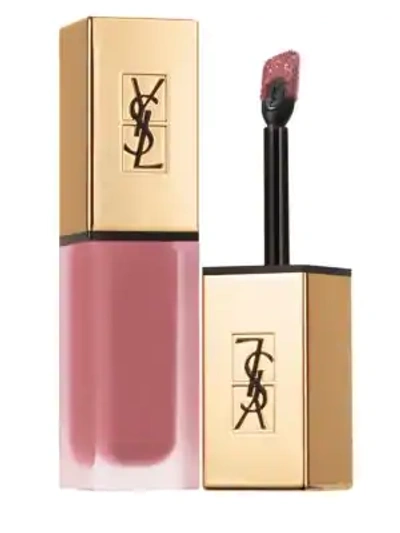 Shop Saint Laurent Tatouage Couture Liquid Matte Lip Stain In 25 Beige Secret