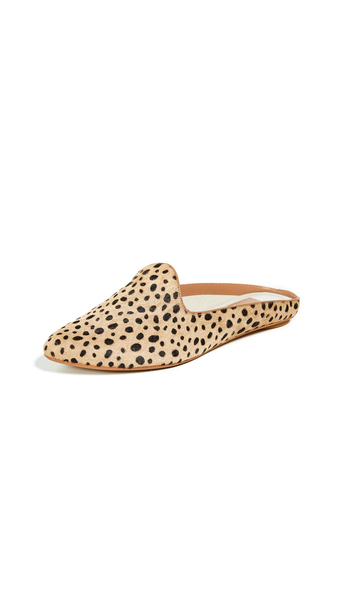 dolce vita leopard print mules