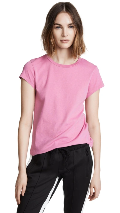 Shop Pam & Gela Basic Tee In Orchid Pink