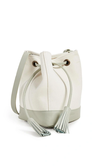 Shop Vereverto Mini Tris Bag In Sage