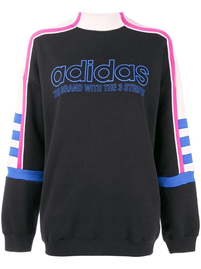 Adidas Originals 90's Motocross Sweatshirt In Black | ModeSens